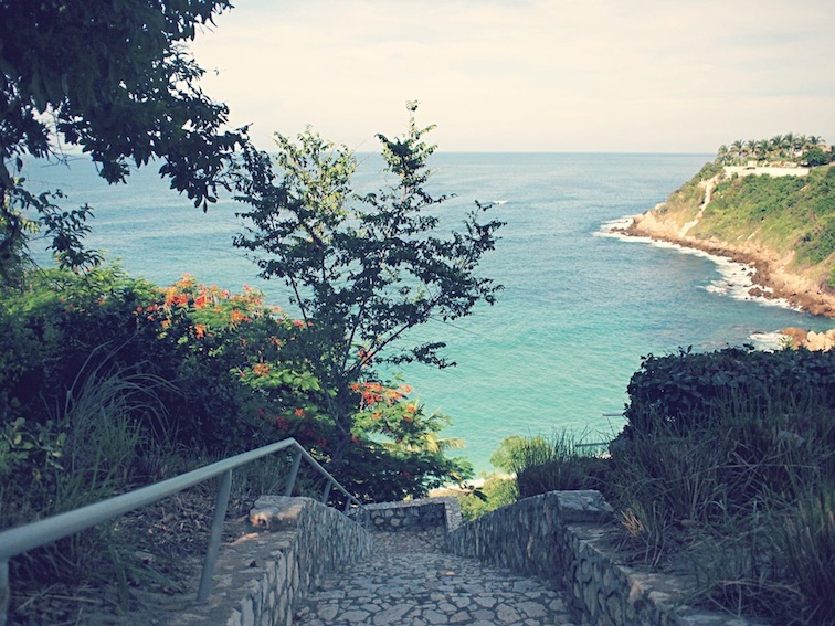 Steps to Carrizalillo Beach